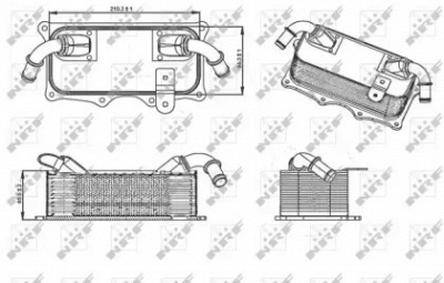 WILMINK GROUP wg1720031 -  масляный радиатор, двигательное масло